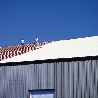 Seal entire roof with an elastomeric reflective top coat